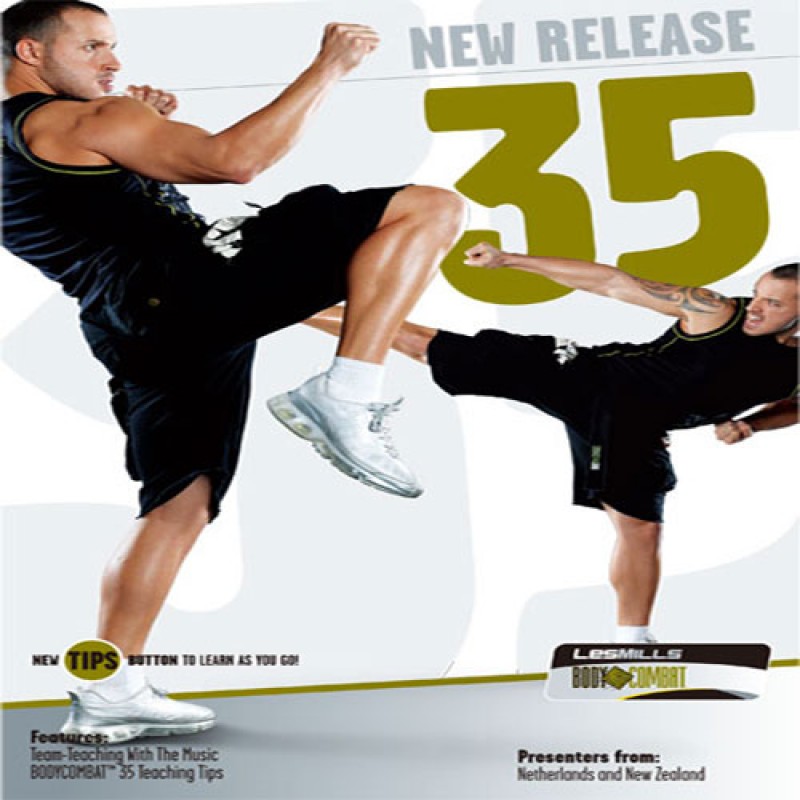 BODYCOMBAT 35 DVD, CD,& Choreo Notes body combat 35